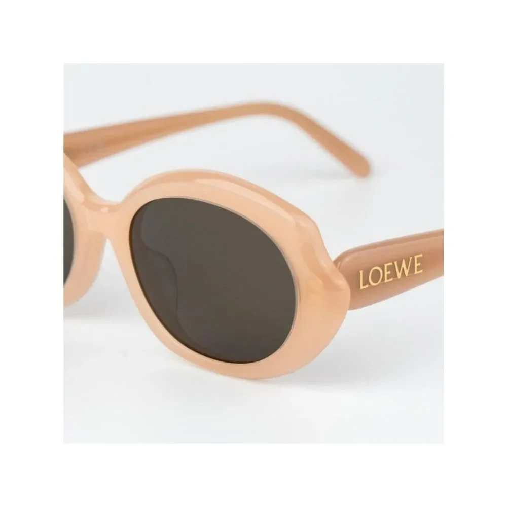 Loewe Women Sunglasses Nude Pink Brown Oval LW40147F 72E NEW AUTHENTIC Loewe Women Sunglasses Nude Pink Brown Oval | Mercari main image 4